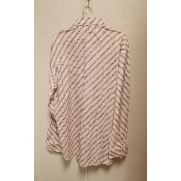 NBA Houston Rockets White Button Up Dress Shirt Long Sleeve size 2XL Headmaster - Picture 2 of 5